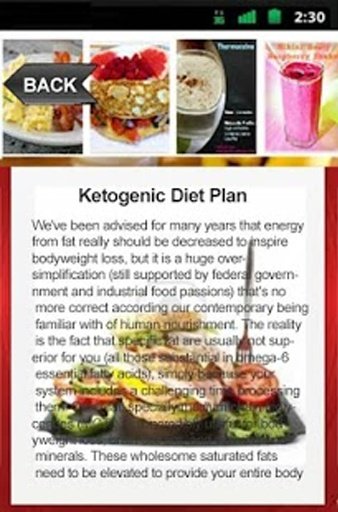 Ketogenic Diet Plan截图1