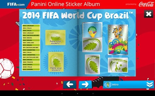 Panini Online Sticker Album截图2