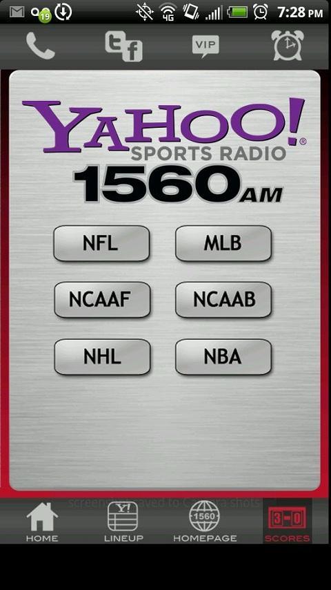 Yahoo! Sports Radio 1560截图3