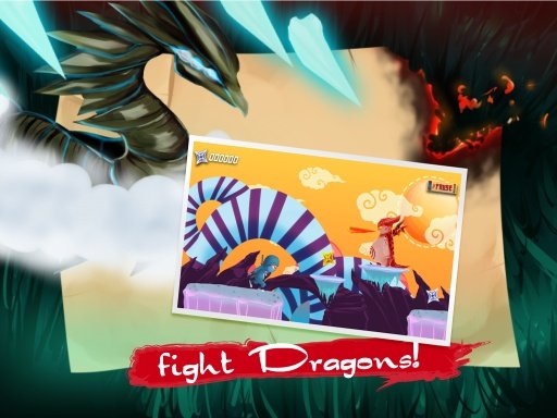 Dragon Ninja Boy Battle : All Free Running and Shooting Games for Kids截图1