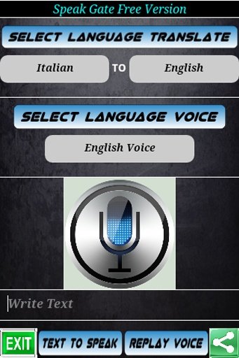 Speak Gate Traduttore Voce截图4