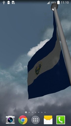 El Salvador Flag - LWP截图1