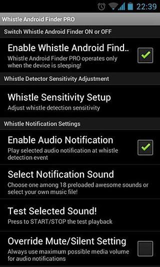 Whistle Android Finder PRO截图3