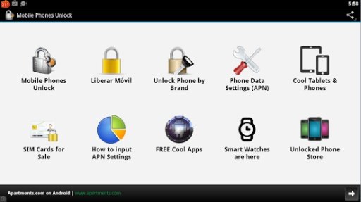 Mobile Phones Unlock截图5