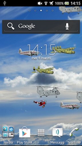 Airplane live wallpaper game截图1