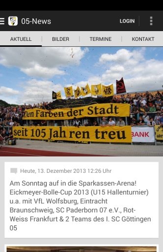 I. SC G&ouml;ttingen 05 News截图3