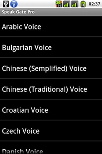 Speak Gate Traduttore Voce截图1