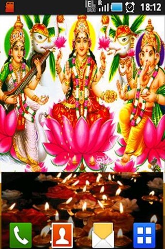 Laxmi Puja Aarti LiveWallpaper截图2