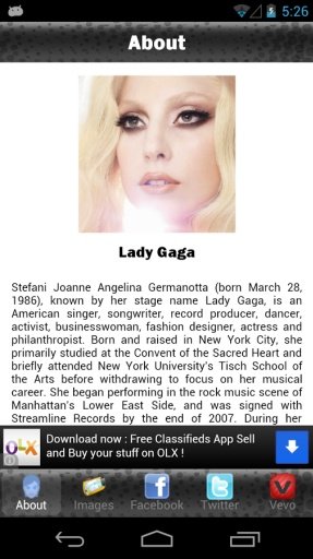 Lady Gaga Complete Fan截图1