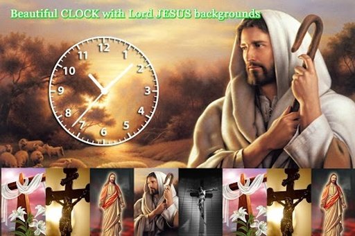 Jesus Clock Live Wallpaper截图1