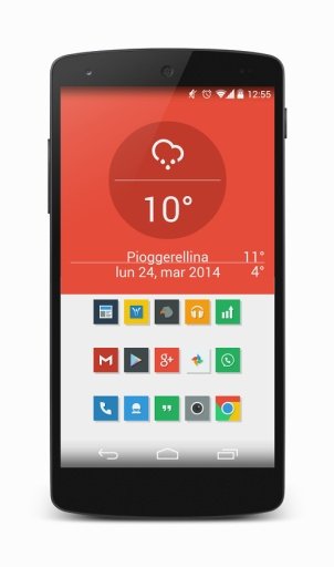 Naxos Flat UI Zooper皮肤截图3