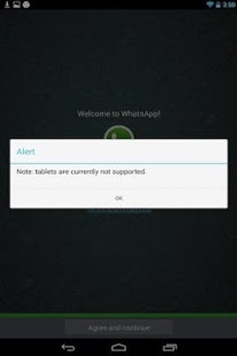 Install WhatsApp for Tablet PC截图5