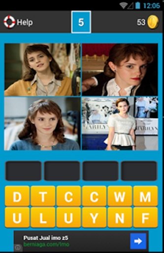 Emma Watson Guess Word Game截图4