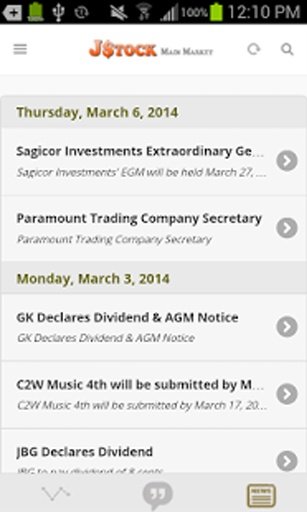 JStock - Jamaica Stock Market截图4