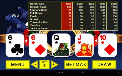 Hot Video Poker In Texas截图3