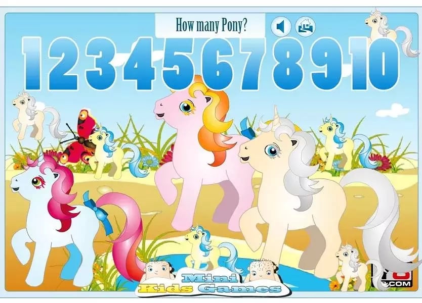 Pony Count Game截图3