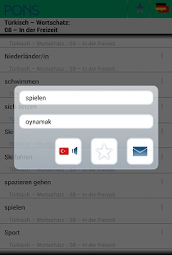 PONS T&uuml;rkisch Wortschatz截图6