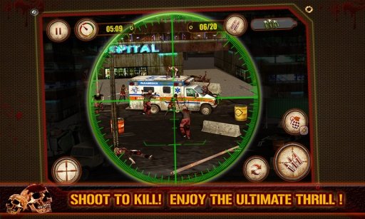 3D Killer: Zombie Hunter截图1