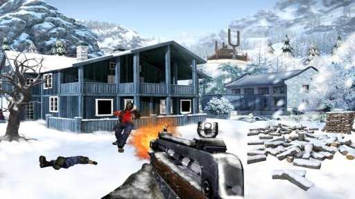 Winter Sniper Shooting Game截图2