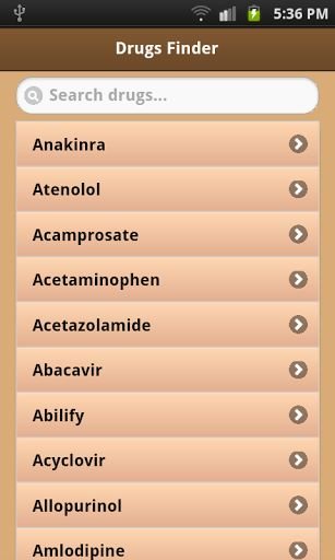 Disease + Drugs Information截图3