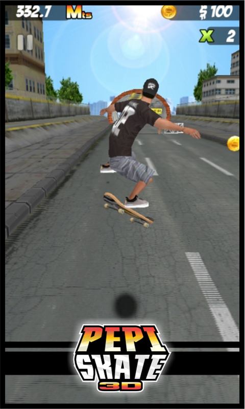 滑板跑酷 PEPI Skate 3D截图3