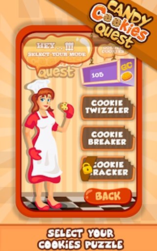 Candy Cookie Quest-Candy games截图4