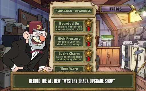 Gravity Falls Attack FREE截图4