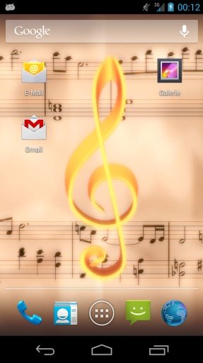 Living Music 3D Live Wallpaper截图1