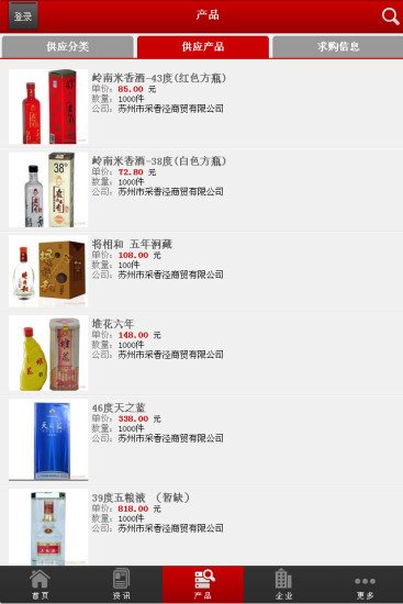 中国进口酒类网截图4
