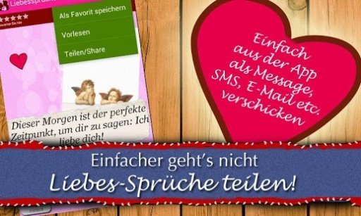 Liebesspr&uuml;che - Spr&uuml;che Liebe截图3