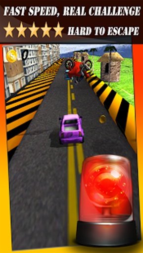 Bike Police Chase Race截图1