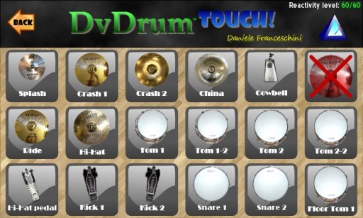 DvDrum TOUCH! (Virtual Drum)截图2