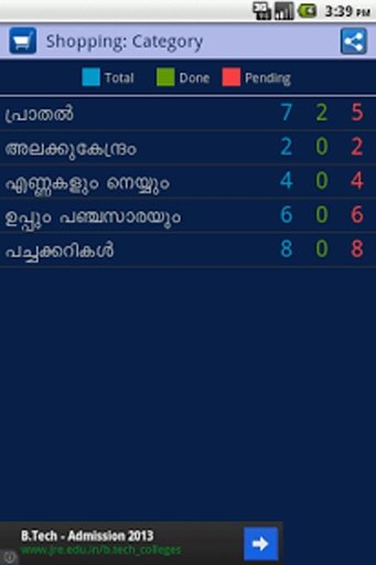 Malayalam Grocery Shopping截图3