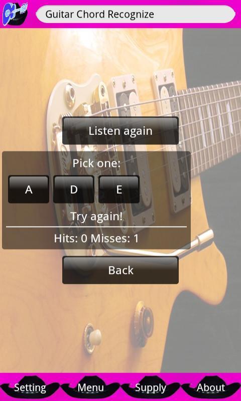 Guitar Chord Recognize截图3