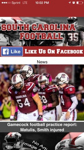 South Carolina Football STREAM截图5