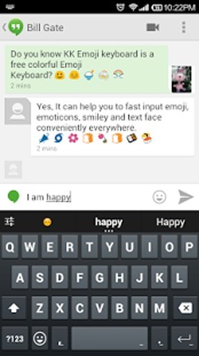 Emoji Keyboard for Galaxy S5截图1