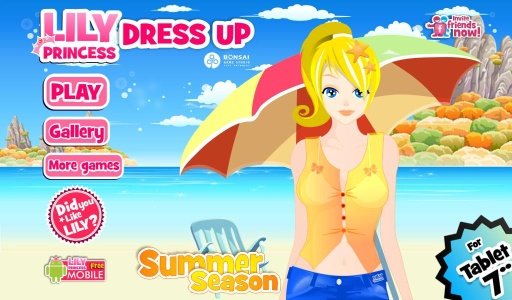 Lily Dress Up Summer截图10