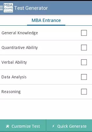 TCY MBA Exam Prep截图3