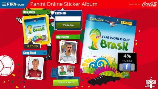 Panini Online Sticker Album截图1