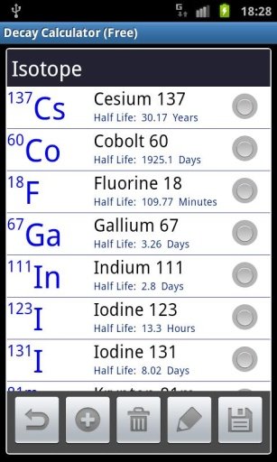 Radioactive Decay Calc (Free)截图4