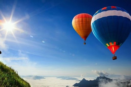 Hot air balloon HD wallpaper截图11