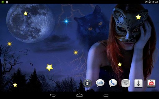 Witch Halloween live wallpaper截图3