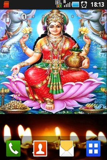 Laxmi Puja Aarti LiveWallpaper截图1