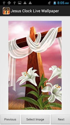 Jesus Clock Live Wallpaper截图7