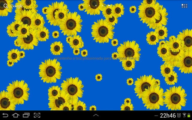 Sunflower Live Wallpaper Free截图4