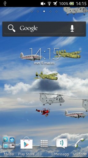 Airplane live wallpaper game截图4