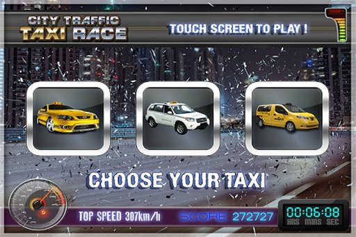 City Traffic Taxi Race截图10