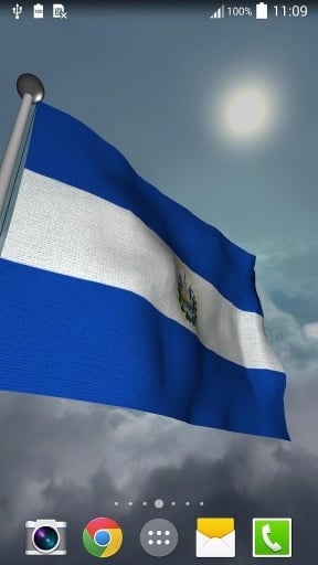 El Salvador Flag - LWP截图2