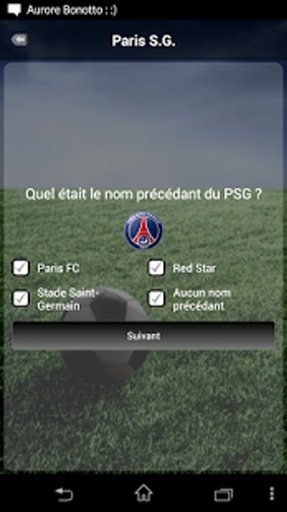 Quiz football Ligue 1截图1