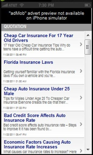 AUTO INSURANCE.截图1